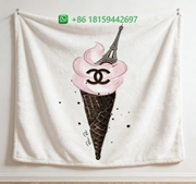 Chanel Throw Blankets